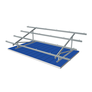 Flachdach-Solarmodul-Montagedreieck, feste Halterungen, Flachdach-Montagesystem