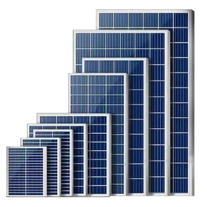 Polykristallines 6-V-Photovoltaik-Solarpanel, Hochleistungs-50-W-Solar-Ladepanel, Solarlampen-Zubehör