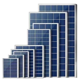 Polykristallines 6-V-Photovoltaik-Solarpanel, Hochleistungs-50-W-Solar-Ladepanel, Solarlampen-Zubehör