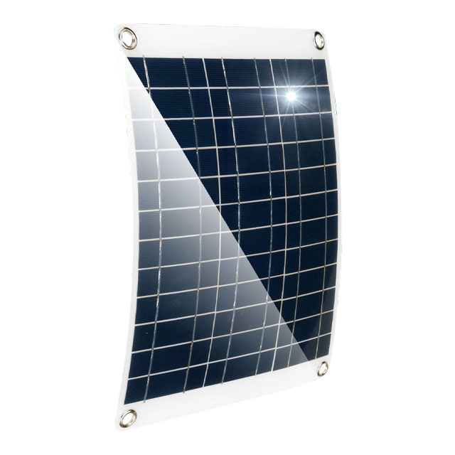 Polykristallines 20-W-Solarmodul, flexibel, Mehrzweck-Set für kleine Stromerzeugung, flexibles Solarmodul, 100 W, Photovoltaik