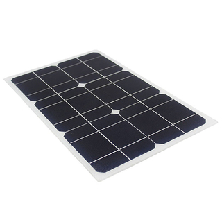 Solar-Einkristall-Flexibles, mattiertes, laminiertes PET-Photovoltaik-Panel, 30 W, Outdoor-Faltpack, Batteriemodul, Stromerzeugungs-Panel