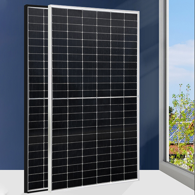 400W450W550W Einkristall-Solarmodul Photovoltaik-Stromerzeugungsmodul Haushalts- und netzunabhängige Photovoltaikmodule