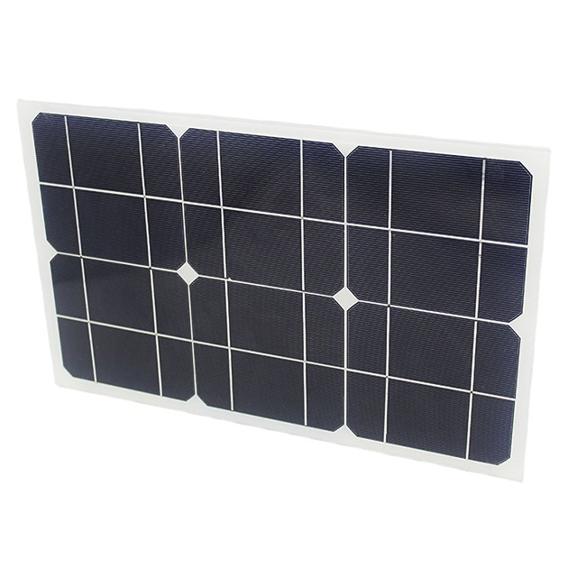 Solar-Einkristall-Flexibles, mattiertes, laminiertes PET-Photovoltaik-Panel, 30 W, Outdoor-Faltpack, Batteriemodul, Stromerzeugungs-Panel