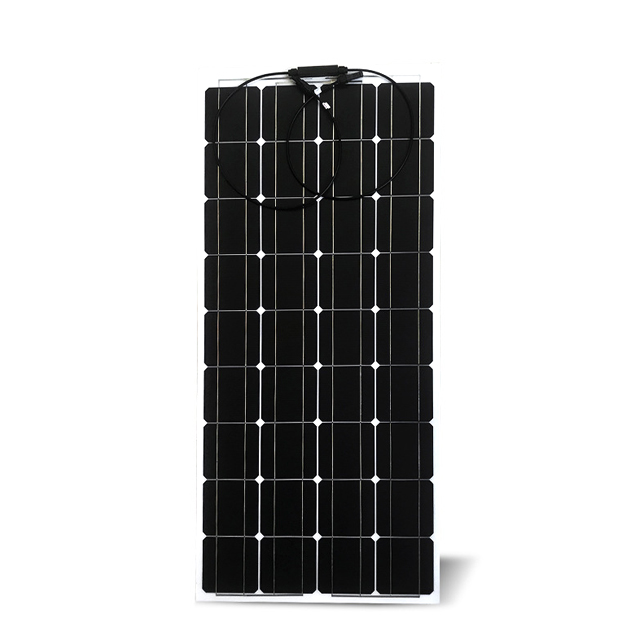 Halbflexibles Einkristall-300-W-Solarpanel, Photovoltaik-Panel, Ladepanel