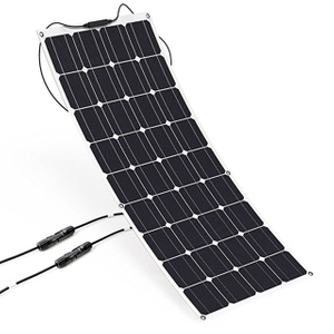 Ultradünnes 120 W 18 V flexibles Halbsolarmodul für den Außenbereich, flexibles laminiertes Photovoltaik-Solarmodul