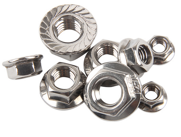 Flansch-Sicherungsmutter aus Edelstahl