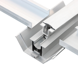 Industrielles Aluminiumprofil-Solarmontagesystem, Aluminiumschienen