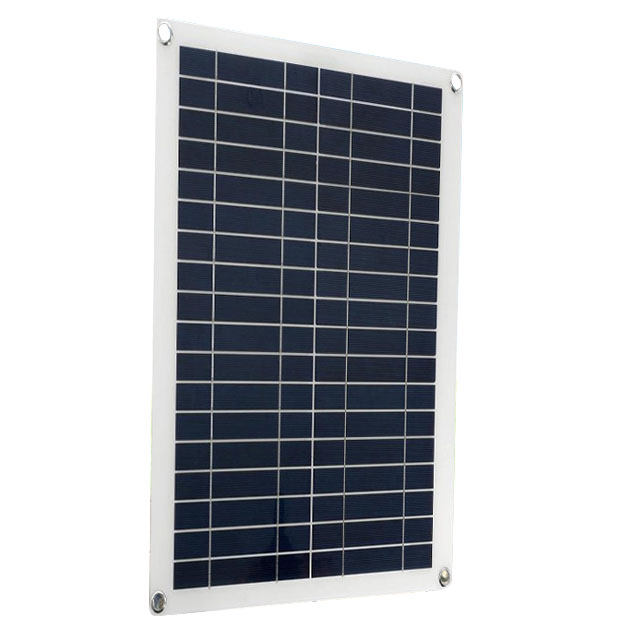 Polykristallines 20-W-Solarmodul, flexibel, Mehrzweck-Set für kleine Stromerzeugung, flexibles Solarmodul, 100 W, Photovoltaik