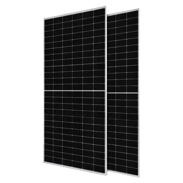 Monokristalline Doppelglas-Solar-PV-Module Zweiseitiges Solar-PV-Montagesystem 545 W-550 W