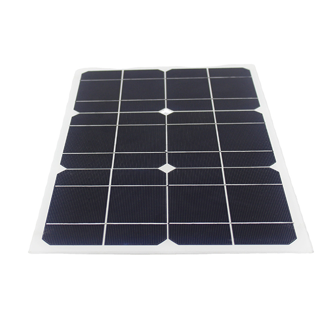 Solar-Einkristall-Flexibles, mattiertes, laminiertes PET-Photovoltaik-Panel, 30 W, Outdoor-Faltpack, Batteriemodul, Stromerzeugungs-Panel