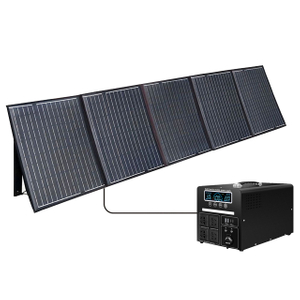 Tragbares Faltpaket-Ladegerät mit hoher Leistung für den Außenbereich, zusammenklappbare Solar-Photovoltaik-Panels, 12 V, 18 V