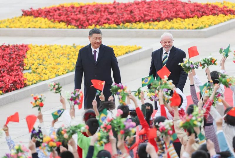 Das Treffen zwischen den Staatsoberhäuptern Chinas und Brasiliens! 