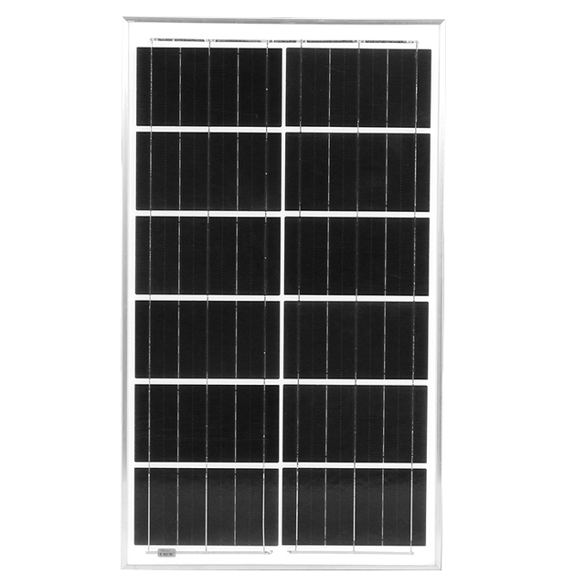 Polykristalline Solar-Photovoltaikmodule mit 25–90 W für den Außenbereich, Solar-Solarstromerzeugungspanel mit Aluminiumrahmen