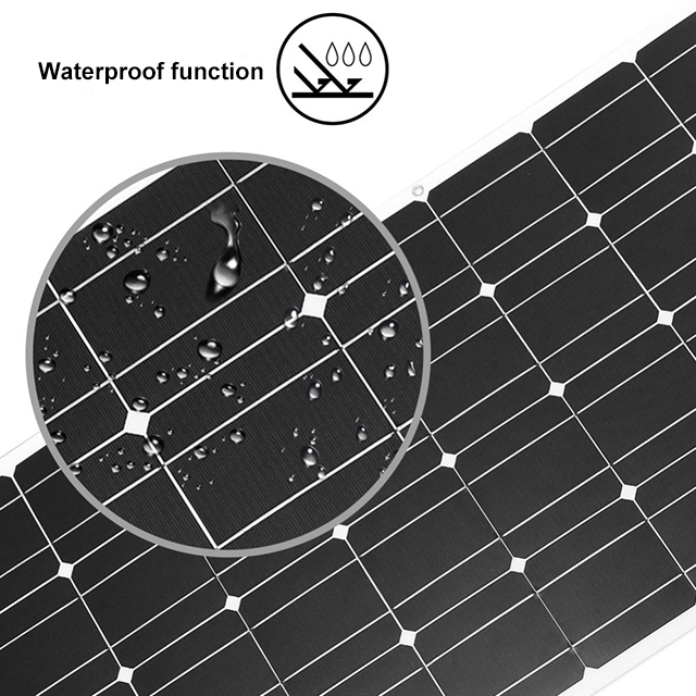 Solarmodule 280 W 36 V monokristalline Silizium-Photovoltaikmodule Haushalts-Solar-Photovoltaikmodule