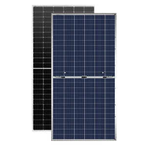24 V-48 V monokristalline Doppelglas-Solar-PV-Module, Solar-PV-Montagemodul für Kraftwerk, Wohnwagen, 550 W