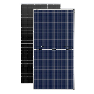 24 V-48 V monokristalline Doppelglas-Solar-PV-Module, Solar-PV-Montagemodul für Kraftwerk, Wohnwagen, 550 W