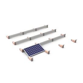 Halterung für Flachdach-Solarmodul-Montagemodul 