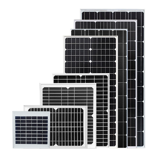 Polykristallines Einkristallglas-Solarpanel 10W-150W Solarstrompanel Haushalt 12V18V Photovoltaik-Panel