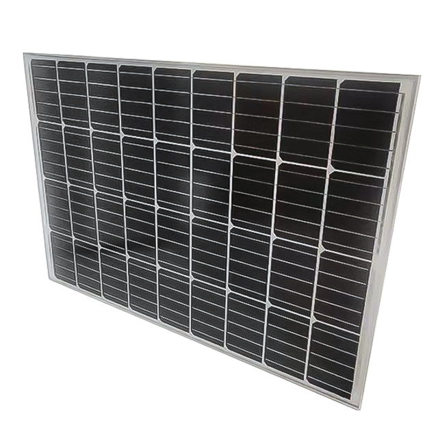 100 W Einkristall-Solarpanel, Stromerzeugungspanel, Solarpanel, 18 V, Haushalts-Photovoltaikmodul, Stromerzeugungssystem