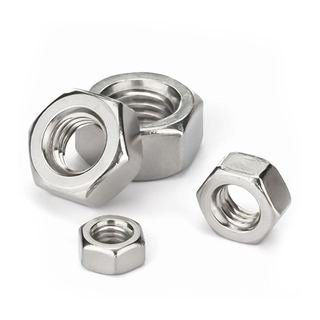 Duplex-Sechskantmuttern aus Edelstahl 2205 