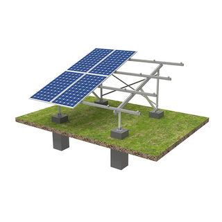 Boden-Solar-PV-Panel-Montagehalterungsmodul mit einstellbarem Winkel