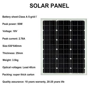 Solarmontagesystem Solarpanel 50w 