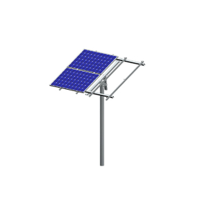 Einsäulen-Montagehalterung für Boden-Solar-Pv-Module mit einstellbarem Winkel