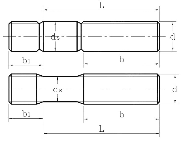 Doppelter Stehbolzen 